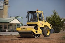 6t - 10t Smooth Drum Roller for Hire