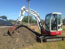Mini Excavator for Hire in Childers