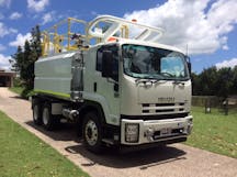 9,000L - 16,000L Truck Mounted Water Cart for Hire