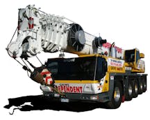 100t - 200t SWL All Terrain Crane for Hire