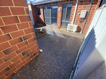 Exposed Aggregate Concrete in Eaton