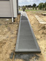 Concrete Footpaths in Eaton