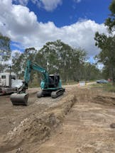 Track Mounted Excavator for Hire in Landsborough