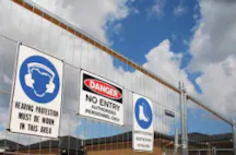 Temporary Fencing in Port Of Brisbane