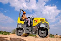 2.5t - 5t Smooth Drum Roller for Hire