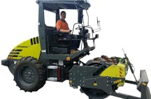 2.5t - 5t Pad Foot Roller for Hire