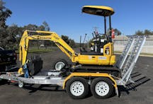 Mini Excavator for Hire in Bardon