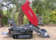 1t - 3t Site Dumpers and Front Tippers for Hire