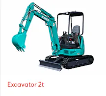 1t - 3.5t Mini Excavator for Hire
