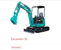 Mini Excavator for Hire in Sunshine West