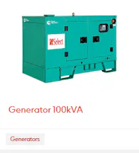 100 KVA - 150 KVA Diesel Generator for Hire