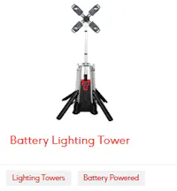 Trailer Mounted Lighting Towers for Hire