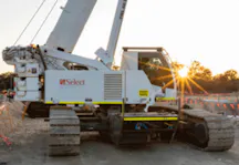 100t - 200t SWL Rough Terrain Crane for Hire
