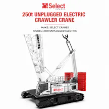 Over 200t SWL Crawler Crane for Hire