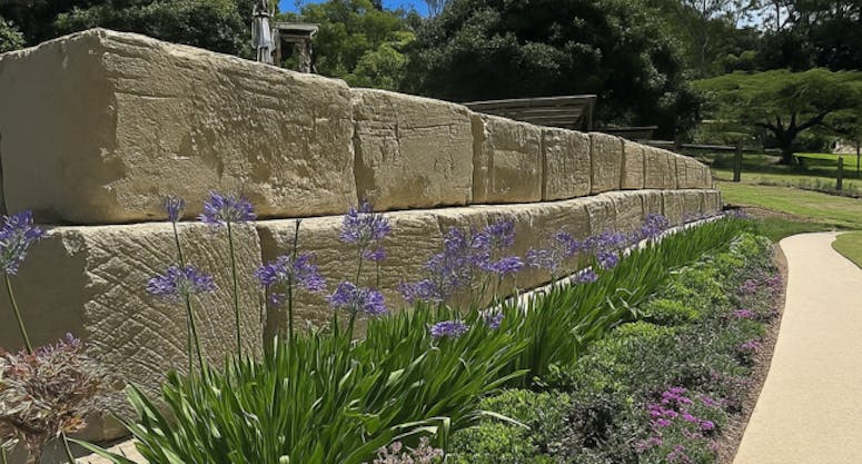 Boulder Retaining Walls