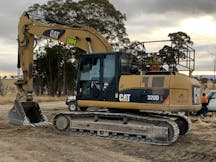 Track Mounted Excavator for Hire in Sandy Flat