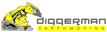 Logo of Diggerman Earthmoving