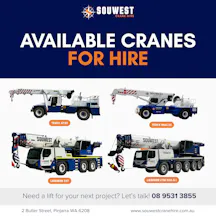 50t - 100t SWL City Crane for Hire