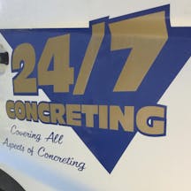Logo of 24/7 Concreting
