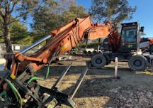 10t - 20t Wheel Mounted Excavator for Hire
