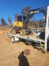 Under 10t Wheel Mounted Excavator for Hire