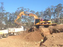 Track Mounted Excavator for Hire in Logan Village