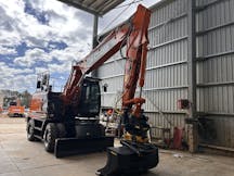 10t - 20t Wheel Mounted Excavator for Hire