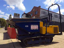 1t - 3t Site Dumpers and Front Tippers for Hire