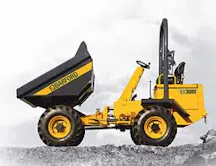 4t - 6t Site Dumpers and Front Tippers for Hire