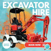 Micro Excavator for Hire in Tamborine