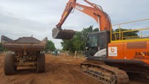 Track Mounted Excavator for Hire in Lonsdale