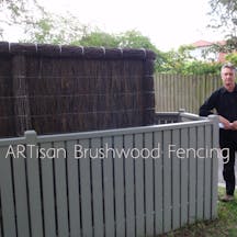 Logo of ARTisan Brushwood Fencing