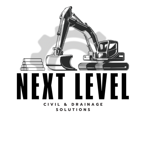 Logo of Next Level Civil & Drainage Solutions