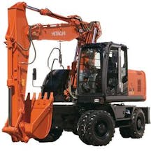 Logo of Hitachi Construction Machinery (Aust)