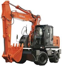 10t - 20t Wheel Mounted Excavator for Hire