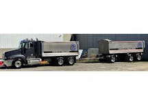 Truck & Dog Trailer for Hire in Sunbury