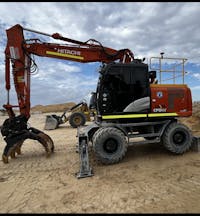 10t - 20t Wheel Mounted Excavator for Hire