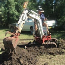 Mini Excavator for Hire in Wilsonton