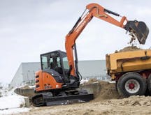 5.5t - 8t Mini Excavator for Hire