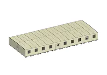 6m - 12m Site Shed for Hire