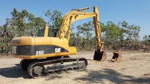 Track Mounted Excavator for Hire in Berry Springs