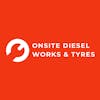 Logo of Onsite Diesel Works and Tyres