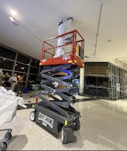 4m - 8m Height Electric Scissor Lift for Hire