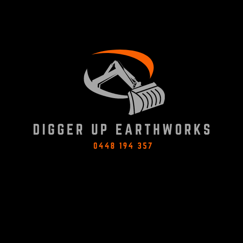 Logo of Digger up earth works toowoomba