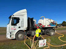 Vacuum Truck for Hire in Docklands