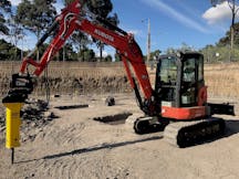 5.5t - 8t Mini Excavator for Hire