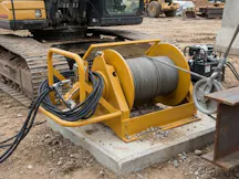 Hydraulic Winch for Hire in Rockingham