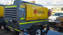 300 - 500 CFM Diesel Compressor for Hire