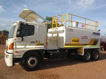 9,000L - 16,000L Truck Mounted Water Cart for Hire