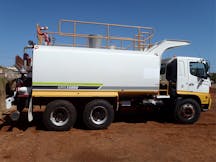 9,000L - 16,000L Truck Mounted Water Cart for Hire